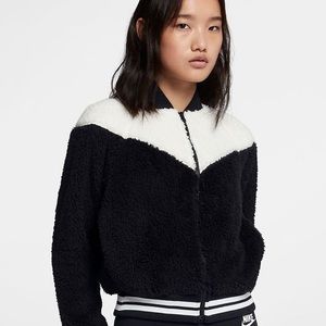 Nike Sherpa Bomber Jacket xs